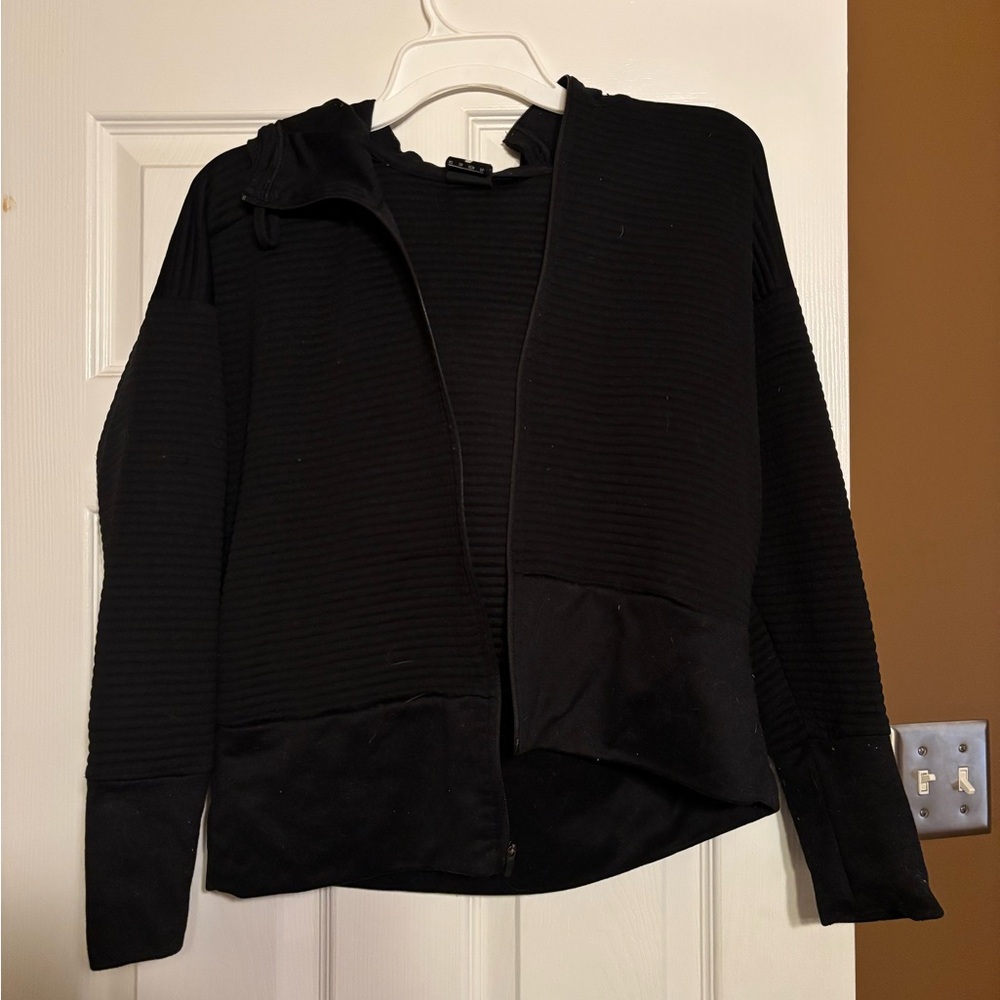 Black Nike Zip-Up Hoodie